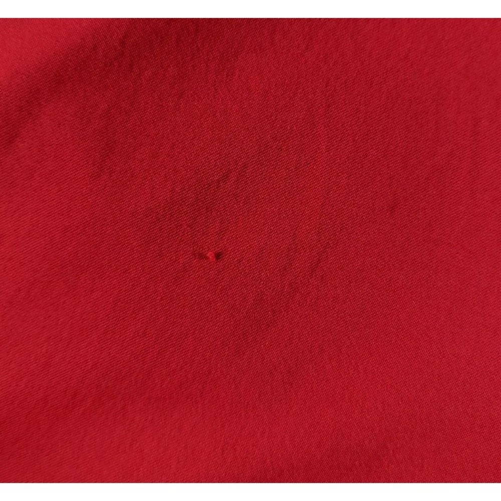 Poncho Shirt Mens 3XL Red Short Sleeve Pearl Snap Regular Fit Stretch Fishing - Picture 7 of 14